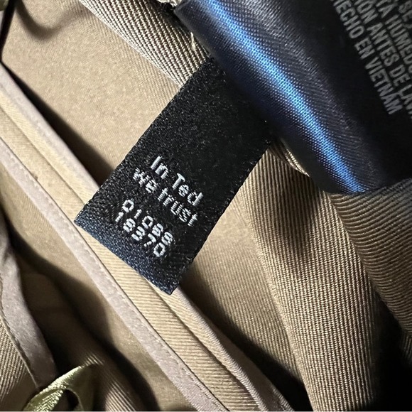 Ted Baker Tan Paperbag High Rise Pants 4 US L - Picture 8 of 8